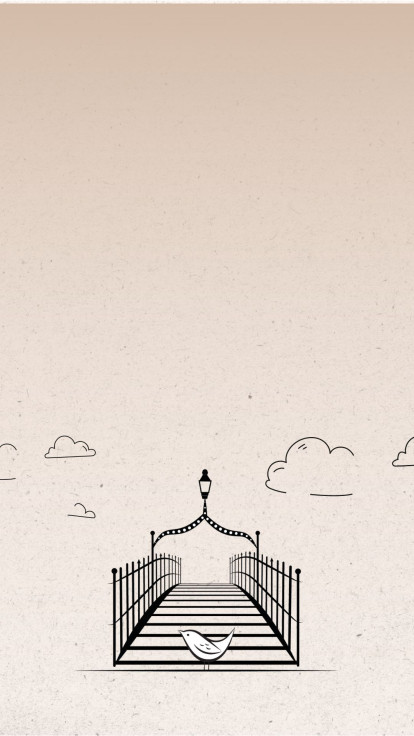 illustration of wren bird on ha'penny bridge